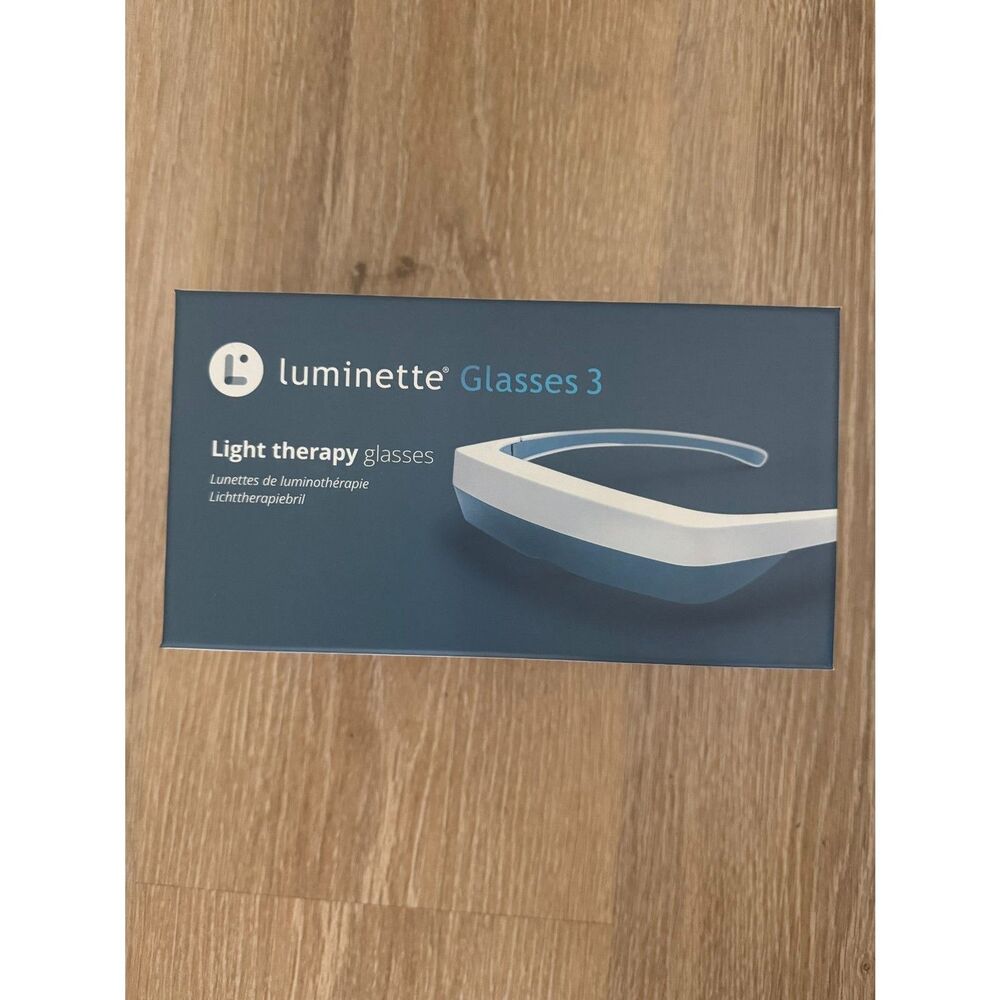 Luminette 3 Light Therapy Glasses - Portable & Wearable Light Therapy Lamp - NEW